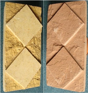 Sandstone Tiles for Wall Decoration,Sandstone Mushroom Stone