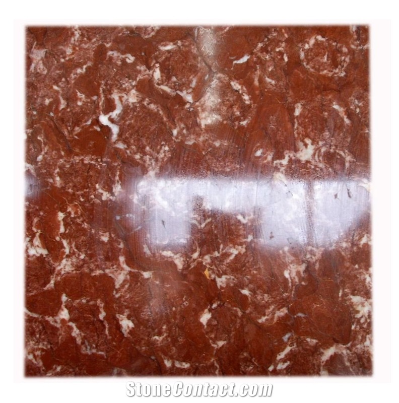 Red Rose Marble Tile
