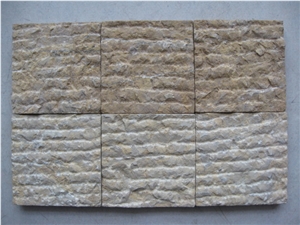 Limestone Grooved Stone