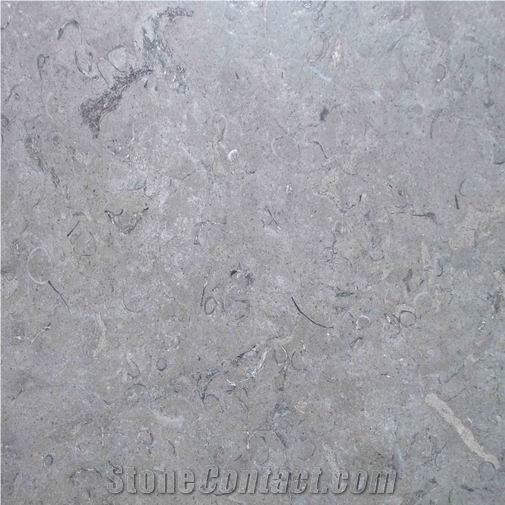 Karaki Royal Gray Limestone Slabs & Tiles, Jordan Grey Limestone