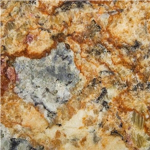 Yellow River Granite Tile, Brazil Yellow Granite