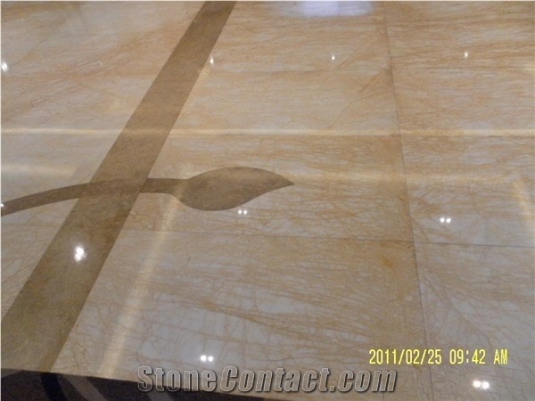Golden Spider/Gold/Yellow Marble Slabs & Tiles