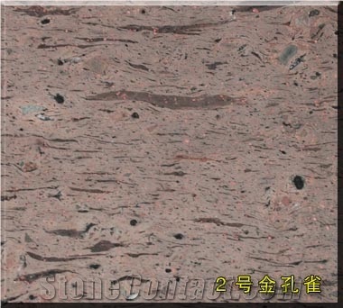 Gold Peacock Granite Tile, China Brown Granite