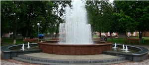 Fountain Of Ukrainian Granite