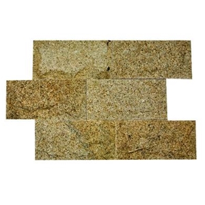 Granito Amarillo Mushroom Wall Tile, Spain Yellow Granite