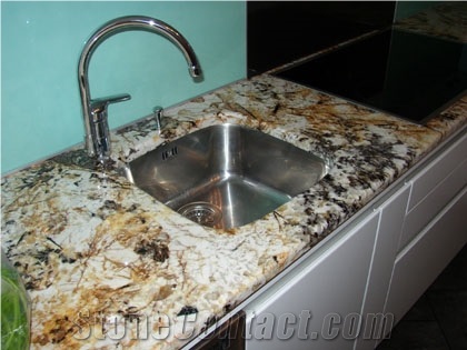 Golden Queen Granite Countertop