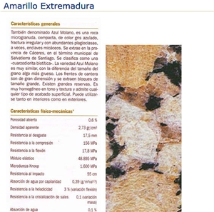 Amarillo Extremadura Granite Tile, Spain Yellow Granite