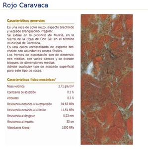 Rojo Caravaca Marble Tile