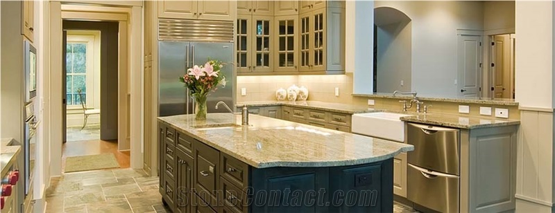 Yellow Granite Kitchen Work Tops