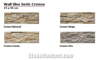 Quartzite Wall Tiles,Serie Cronos Ledge Stone
