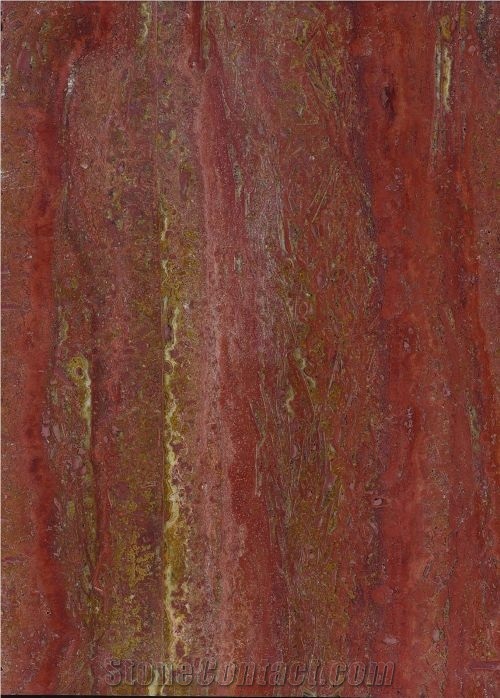 Azarshahr Red Travertine Slabs & Tiles