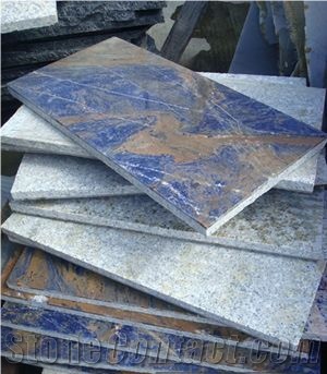 Sodalite Blue Granite Tile