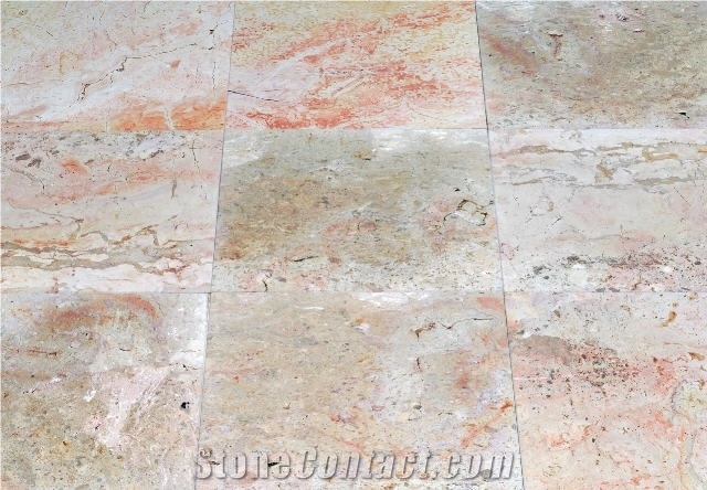 Massada Pink Limestone Tile