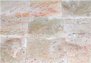 Massada Pink Limestone Tile