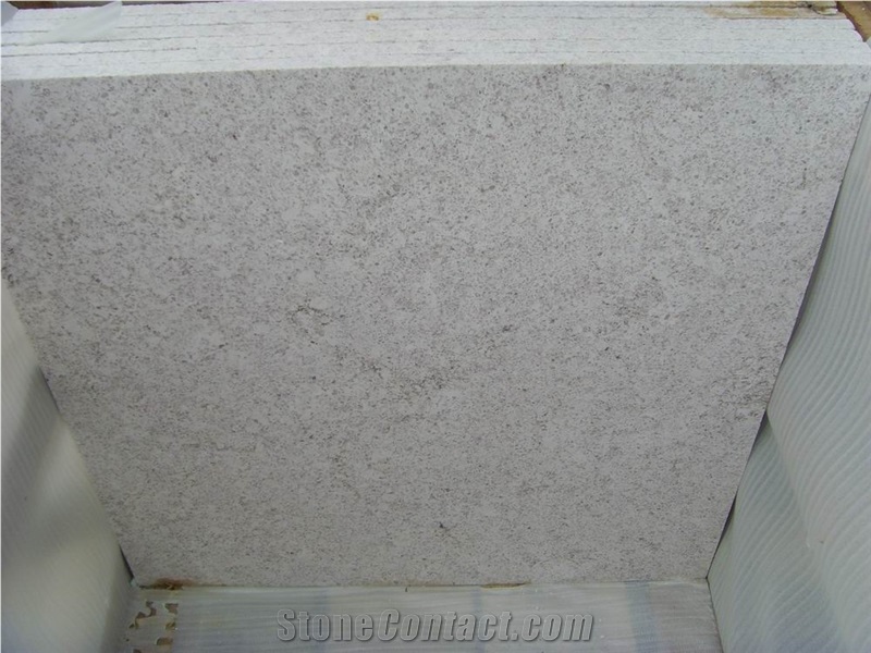 Chinese White Pearl Granite Tile