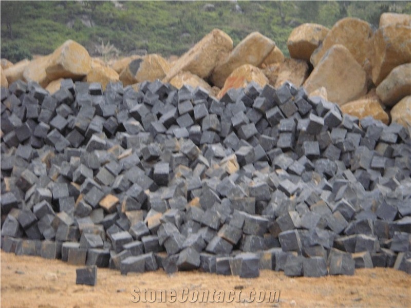 Basalt Cobbles Zhangpu Black G685