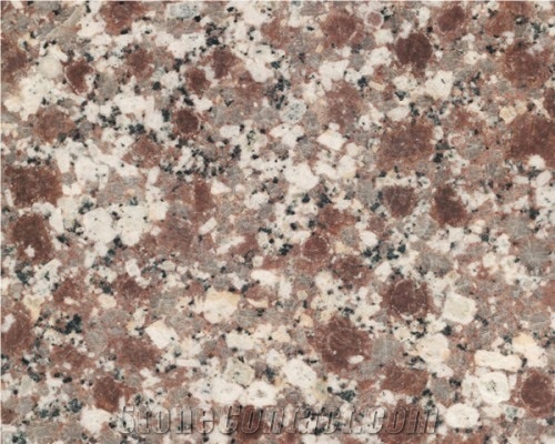 Snow Plum Granite Tiles, China Red Granite