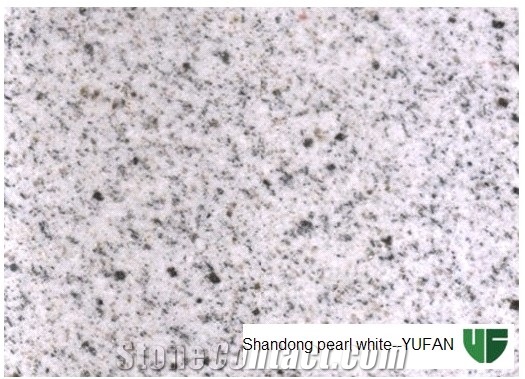 Pearl White Shandong White Granite Tiles