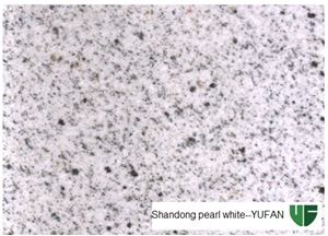 Pearl White Shandong White Granite Tiles