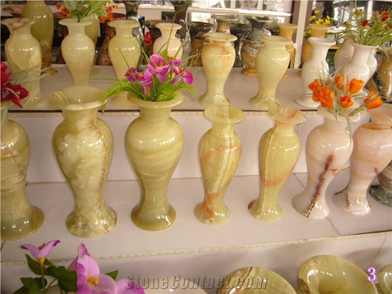 Onyx Vase, Flower Vase
