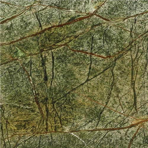 Rainforest Green Marble Tile
