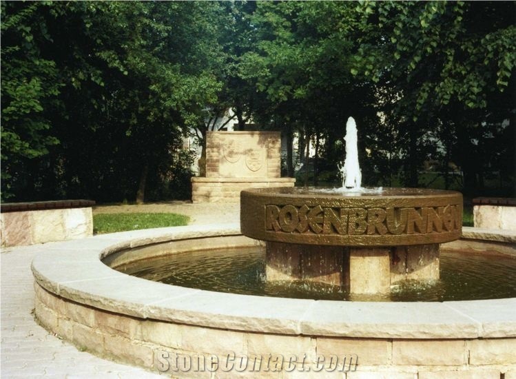 Schoenbacher Sandstone Fountain