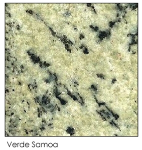 Verde Samoa Brazil Green Granite Slabs & Tiles