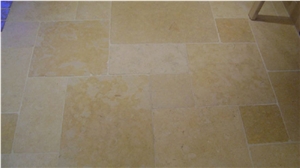 Ramon Gold Limestone Pattern Flooring Tiles