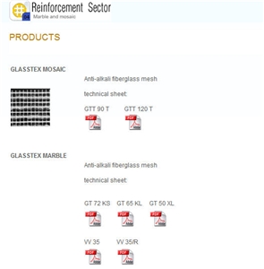GLASSTEX MARBLE Anti-alkali Fiberglass Mesh