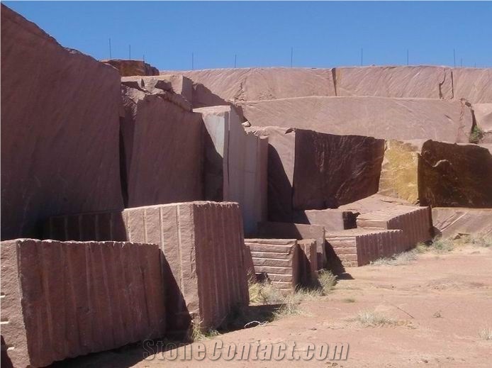 Desert Rose Quarry, Desert Rose Granite Block