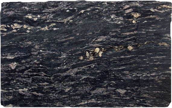 Black Falcon Granite,Preto Indiano Granite Tile