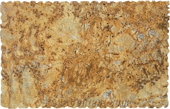 Lapidus Granite Slabs & Tiles, Brazil Yellow Granite