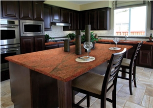 Red Dragon Table Top, Dragon Red Granite Table Tops