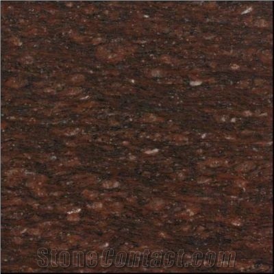 Star Ruby Granite Tile, India Brown Granite