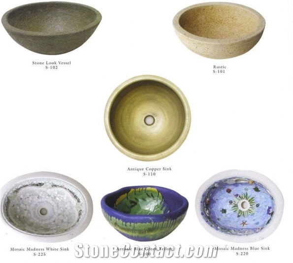 Natural Stone Sink Collections