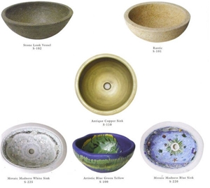Natural Stone Sink Collections