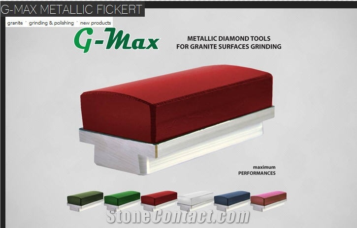 G- Max Fickert Grinding and Polishing Tools