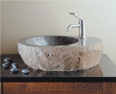 Black Granite Sinks and Soap Dishes