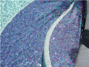 Swimming Pool Glass Mosaic