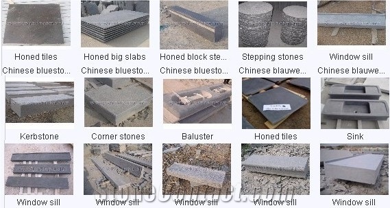 China Blue Limestone Window Sill