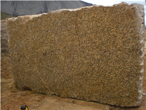 Giallo Fiorito Granite Block,Brazil Yellow Granite