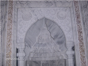 the Mosque Products - Mihrab with White Marble