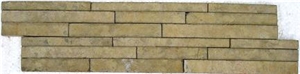 Kota Brown Limestone Wall Panel