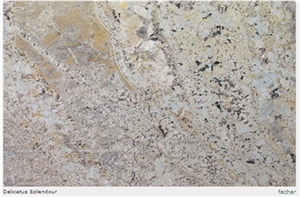 Delicatus Splendour Granite Tile, Brazil White Granite