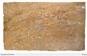 Juparana Bronze Granite Tile, Brazil Yellow Granite