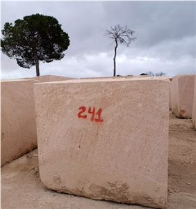 Lumaquela Rosa Limestone Blocks