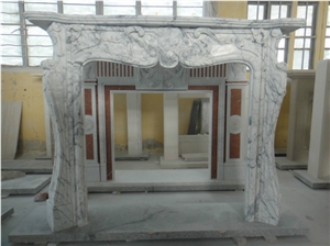 Whie Marble Fireplaces