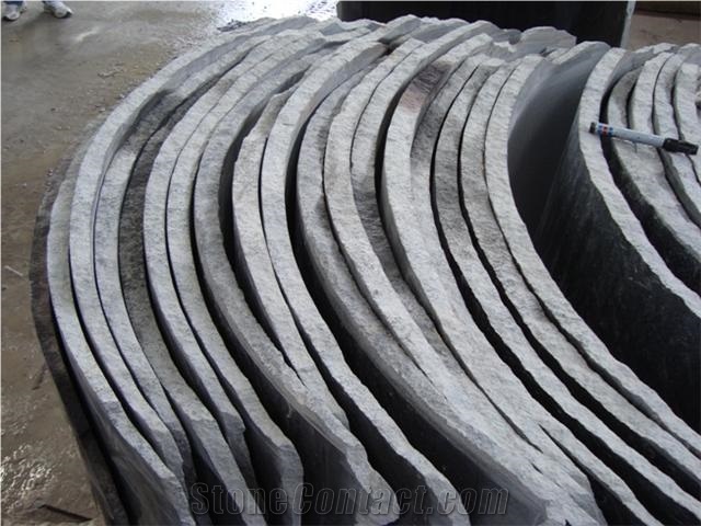 China Black Granite Column