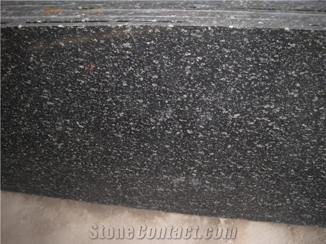 Star Galaxy Granite Slab,India Black Granite