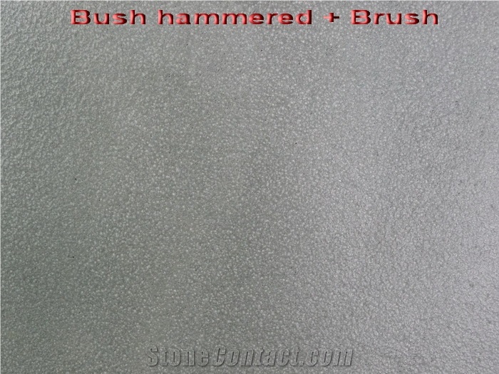 Bush Hammered Vietnam Grey Basalt Slabs & Tiles